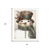 Old World Frosty The Snowman White Framed Wall Art - 880016839432