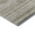 8' Khaki And Ivory Southwestern Washable Round Rug With UV Protection - 880024562711