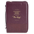 Bible Case Think On These Burgundy  - 812839028533