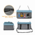 JESPET & GOOPAWS Dog Booster Seats for Cars, Portable Dog Car Seat Travel Carrier with Seat Belt for 24lbs Pets - 032565445418