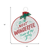 Metal Christmas Ball Hanging Wall Decor - 880016638264