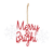 Metal Holiday Sentiment Ornament  - 746427867160