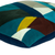 Parkland Collection Zenza Contemporary Multicolor Pillow Cover With Poly Insert