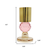 Set of Two Amber Gold And Pink Faceted Crystal Tabletop Taper Candlesticks - 880016539400