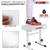 Keyboard Bench Piano Stool Thick Padded Seat Height Adjustable Keyboard Chair - 810144133157