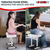 Keyboard Bench Piano Stool Thick Padded Seat Height Adjustable Keyboard Chair - 810144133157