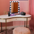15 Bulb Vanity Mirror - Black - 856945008379