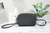 Michael Kors Jet Set East West Black Gold Saffiano Zip Chain Crossbody Handbag - 194900274316