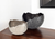 Set of Two Gray And Silver Aluminum Decorative Bowls - 608219083847