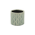 Ceramic 16 Ounce Geometric Round Distressed Pot Planter - 880024650692