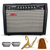 Guitar Amp 50 Watt  Electric Amplifier w Built in 8" Speaker Portable Mini Amps w Aux - 810047169246
