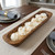 20" Ivory High Tide Scented Six Wick Candle In Brown Distressed Wood Oval Dough Bowl - 880024867717