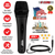 XLR Microphone Dynamic Mic Karaoke Singing Studio Mics Handheld Microfono - 810047161936