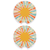 Car Coaster Let Your Light Shine 2pk - 603799750080