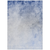 10' X 14' Navy Blue And Denim Blue Ombre Washable Indoor Outdoor Area Rug