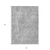 8' X 10' Gray Ivory And Silver Abstract Washable Indoor Outdoor Area Rug - 608219120573
