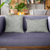 Plutus Gunmetal Hidden Island Velvet With Foil Printing On Top Luxury Throw Pillow - 606638380561