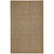 9' X 12' Ivory And Rust Wool Striped Hand Tufted Area Rug - 880016736922