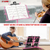Music Stand Adjustable Desktop Book Stands Portable Sheet Holder All Metal Foldable Bookstand - 810099498738