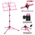 Music Stand Adjustable Desktop Book Stands Portable Sheet Holder All Metal Foldable Bookstand - 810099498738
