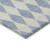 10' X 14' Sky Blue And Ivory Geometric Washable Indoor Outdoor Area Rug - 608219159535