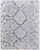 10' X 13' Gray Silver And Blue Geometric Area Rug - 608219114459