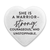 Heart Stone She Is A Warrior Unstoppable - 667665540151
