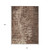 10' X 14' Chocolate Ikat Washable Indoor Outdoor Area Rug - 608219218706