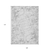 9' X 12' Gray And Ivory Abstract Washable Indoor Outdoor Area Rug - 608219094676