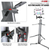 Keyboard Stand Z Style Sturdy Adjustable Electric Piano Riser Holder + Wheels - 810144132013