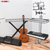 Keyboard Stand Z Style Sturdy Adjustable Electric Piano Riser Holder + Wheels - 810144132013