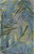 Homeroots Home Decor 9'x12' Grey Blue Hand Tufted Tropical Palms Indoor Area Rug, Grey Blue, Hand-Tufted