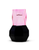 5" Pink And Black Faceted Crystal Tabletop Taper Candlestick - 880016399011