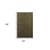 2' X 3' Brown Wool Hand Woven Area Rug - 880016426434