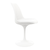 White Upholstered Faux Leather Dining Side Chair - 608219187774