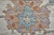 9' X 12' Ivory Brown And Blue Floral Distressed Area Rug - 880016858587