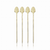 Gold Art Deco Cocktail Picks By Viski - 842094194872