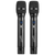Supersonic UHF Dual Channel Selectable Frequencies Professional Wireless Microphone - 639131209305