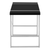 49" Black and Silver Computer Desk - 606114856108