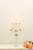 23" Clear Gold And Silver Crystal Tabletop Candelabra Candle Holder - 880016736663