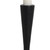 13" Black Metal Abstract Tabletop Candle Holder - 880024976976