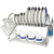 Better Chef 2-Level Chrome-Plated S-Shaped Dish Rack - 636555111160