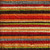 24" X 36" Red Orange And Green Variegated Stripe Outdoor Coir Door Mat - 880024650777