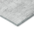10' X 14' Silver Gray And Ivory Abstract Washable Indoor Outdoor Area Rug - 606114928348