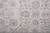 9' X 13' Gray and Ivory Oriental Power Loom Worn Faded Area Rug With Fringe - 608219133702