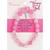 Bracelet Woman Of God Fuchsia W/Cross - 603799687386