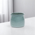 Celadon Ceramic 51 Ounce Striped Round Distressed Pot Planter - 880024891026