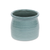 Celadon Ceramic 51 Ounce Striped Round Distressed Pot Planter - 880024891026