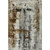 5' X 8' Taupe Charcoal And Brown Abstract Washable Area Rug With UV Protection - 880024839288