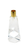 8" Clear And Gold Geo Faceted Crystal Tabletop Taper Candlestick - 880016821840